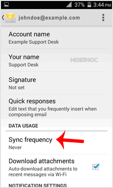 set-sync-android-cpanel-email-config.gif